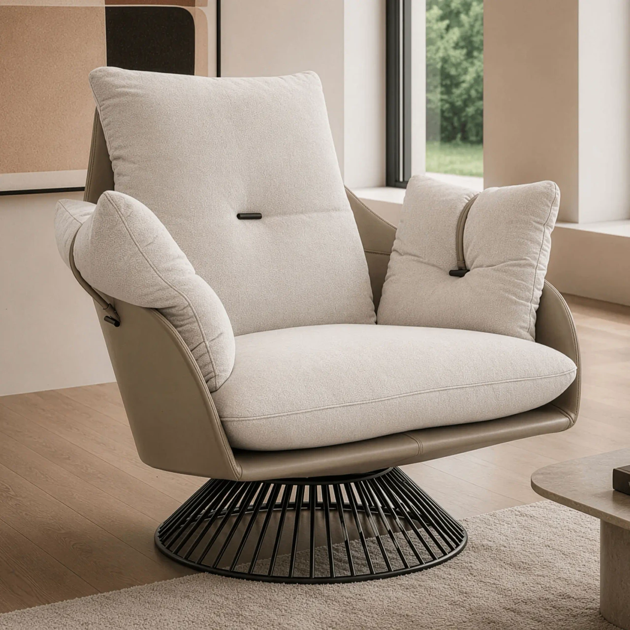 Gloss Swivel Chair