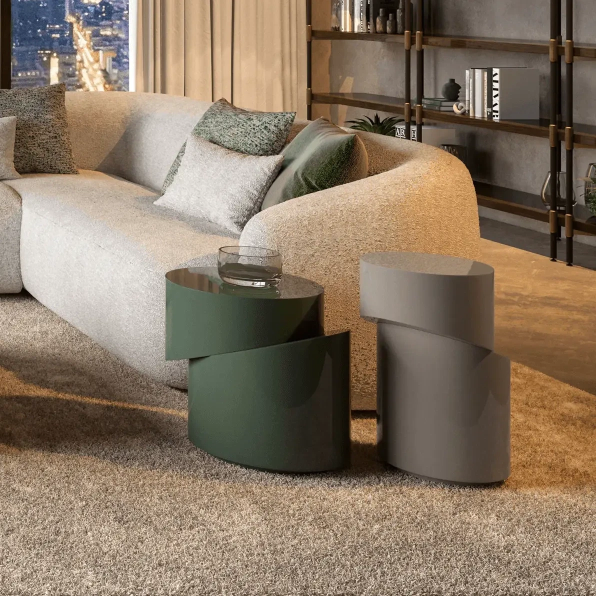 New Mood High Accent Table - Tortora