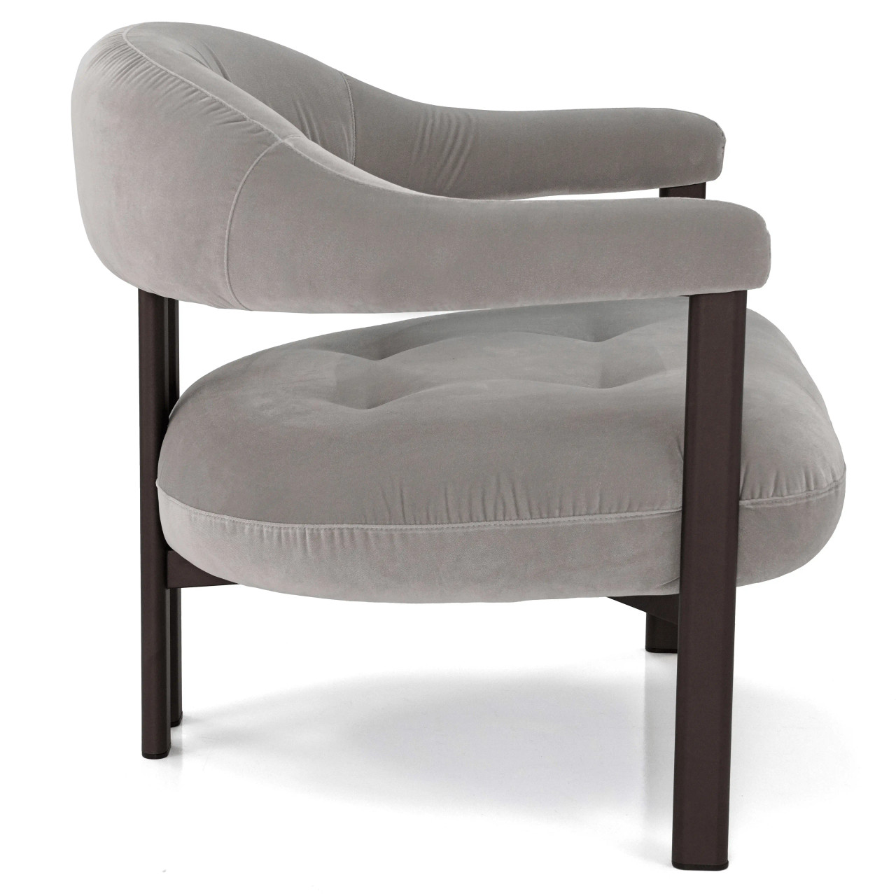 DOVE GREY FABRIC - Shown here in the Dove Grey fabric option