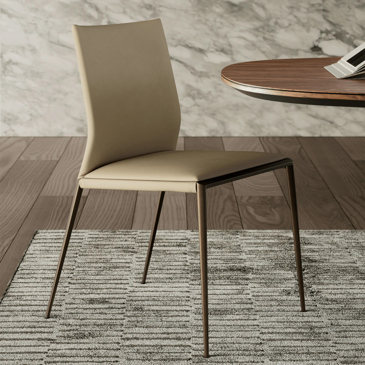 Eva Side Chair - Bronze