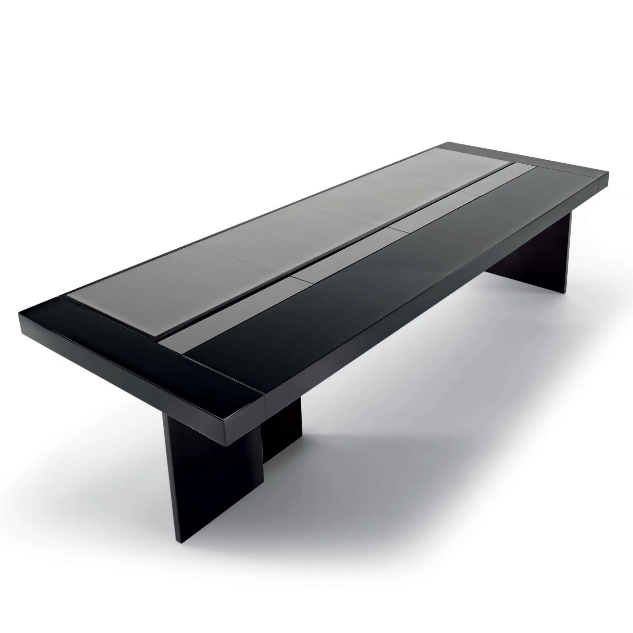 Black & More Executive Desk - Grey