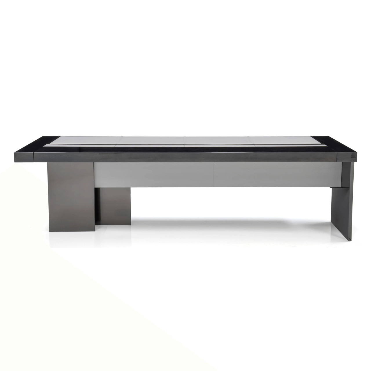 Black & More Executive Desk - Grey