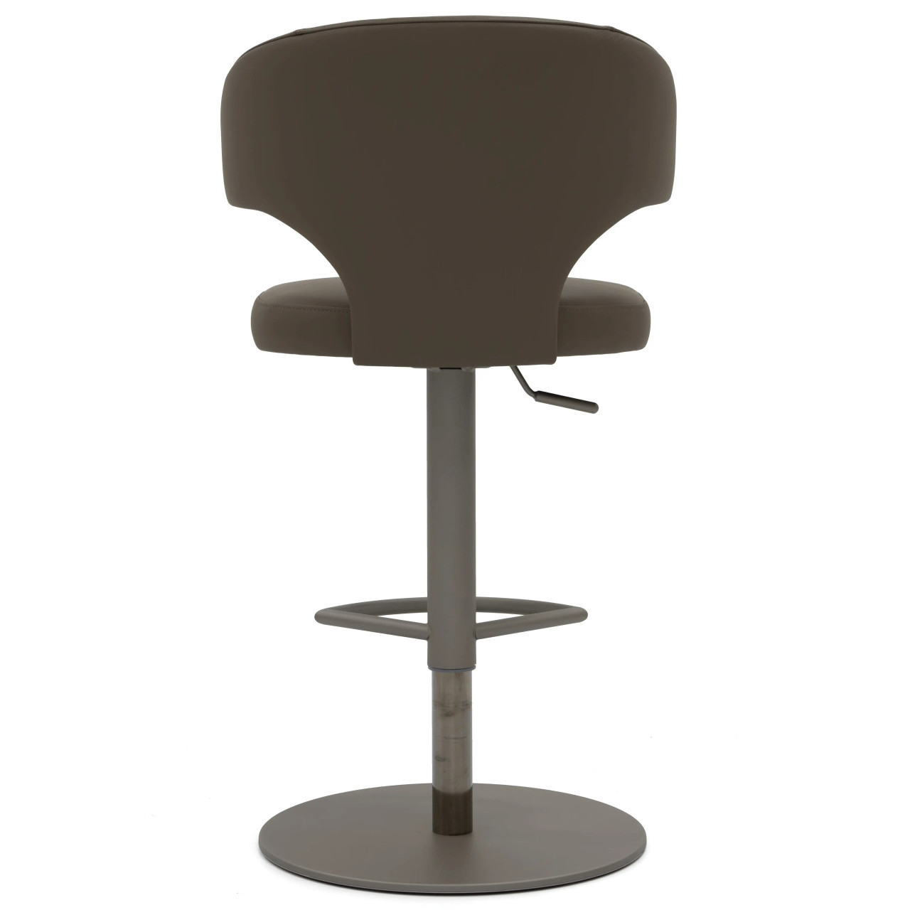 Wing Bar Stool - Titanium/Round
