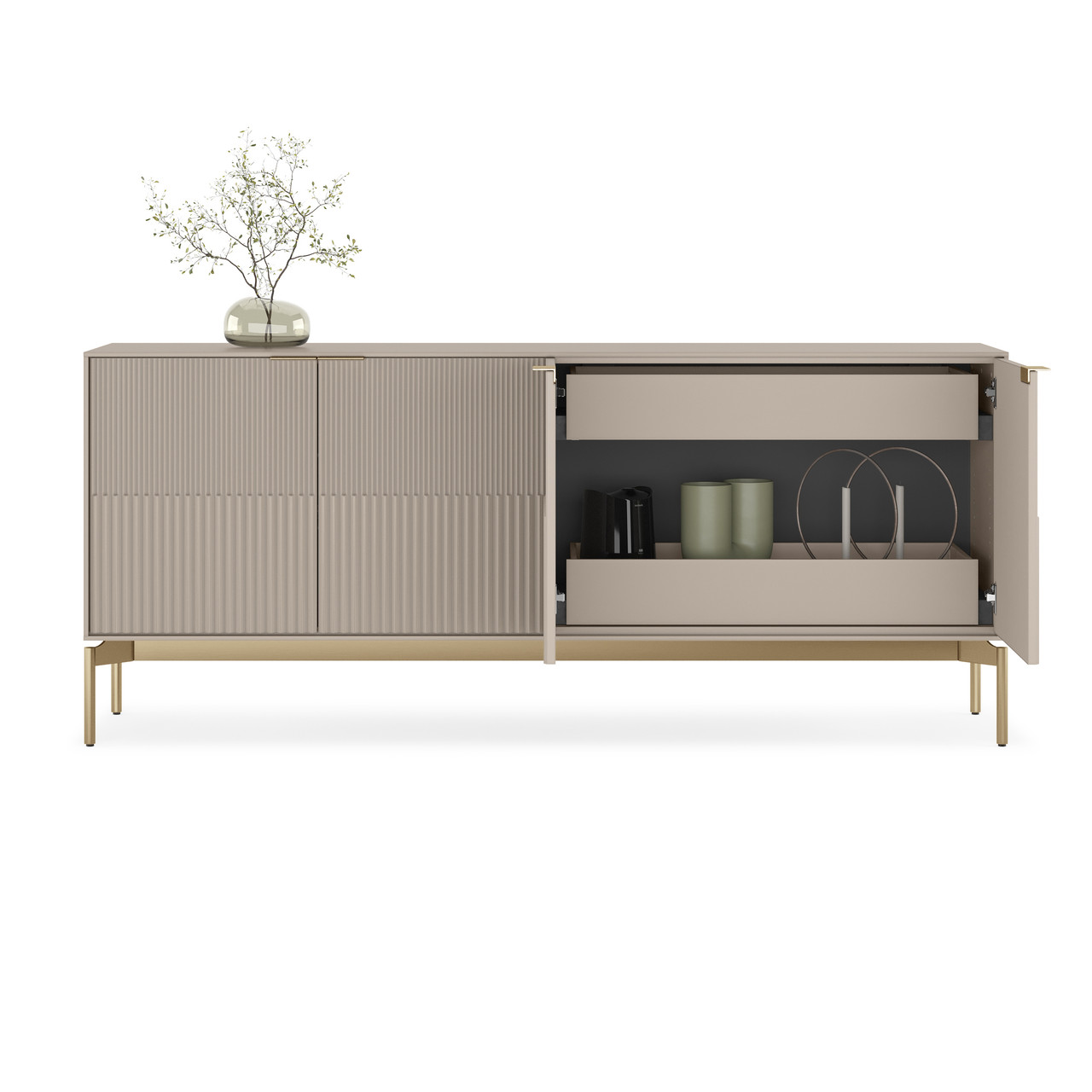 DUNE/BRASS - Shown here with the Dune case and Brass base