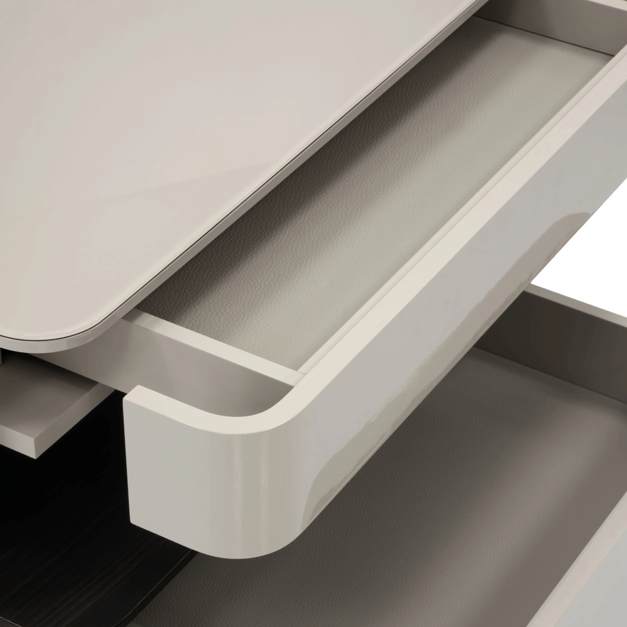 TAUPE GLASS - Shown here in the Taupe Glass top option