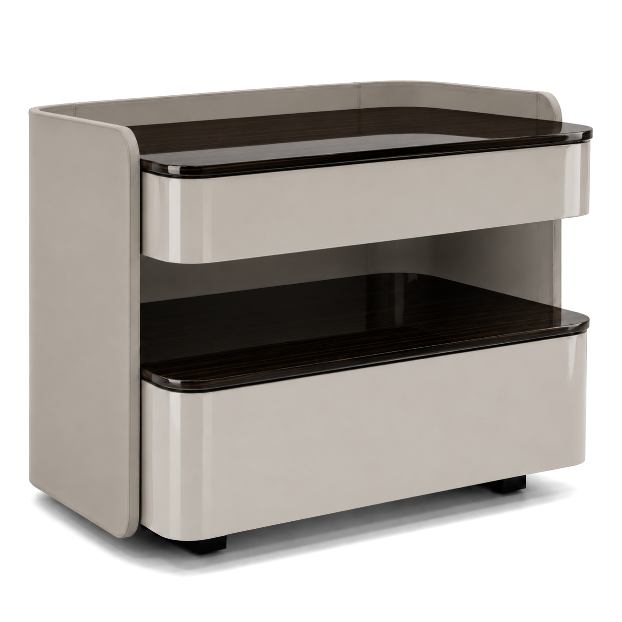 BROWN CEDAR GLOSS - Shown here in the Brown Cedar Gloss top option