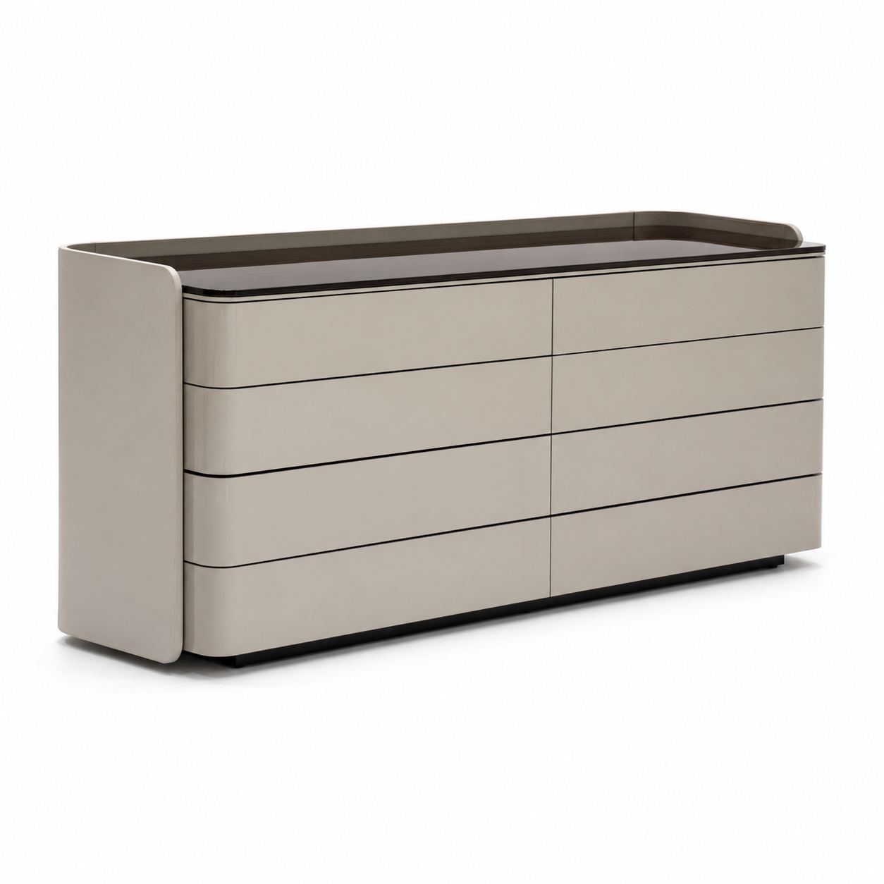 BROWN CEDAR GLOSS - Shown here in the Brown Cedar Gloss top option