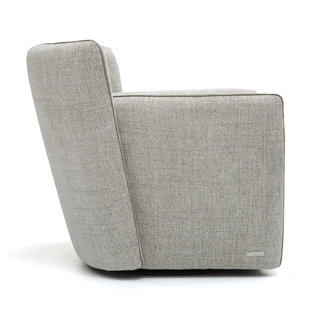 Tulip Swivel Chair - Cream/Mushroom