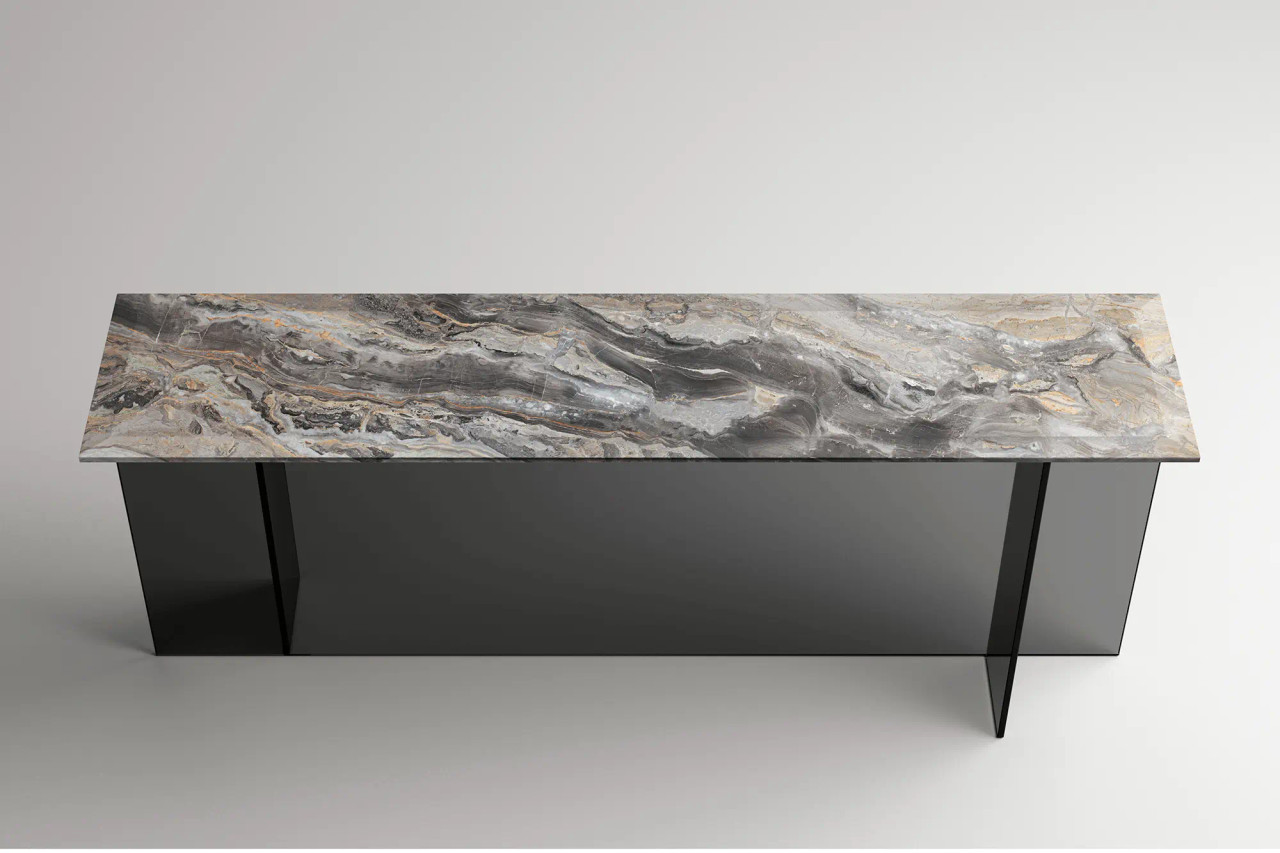 Sestante Stone Console Table