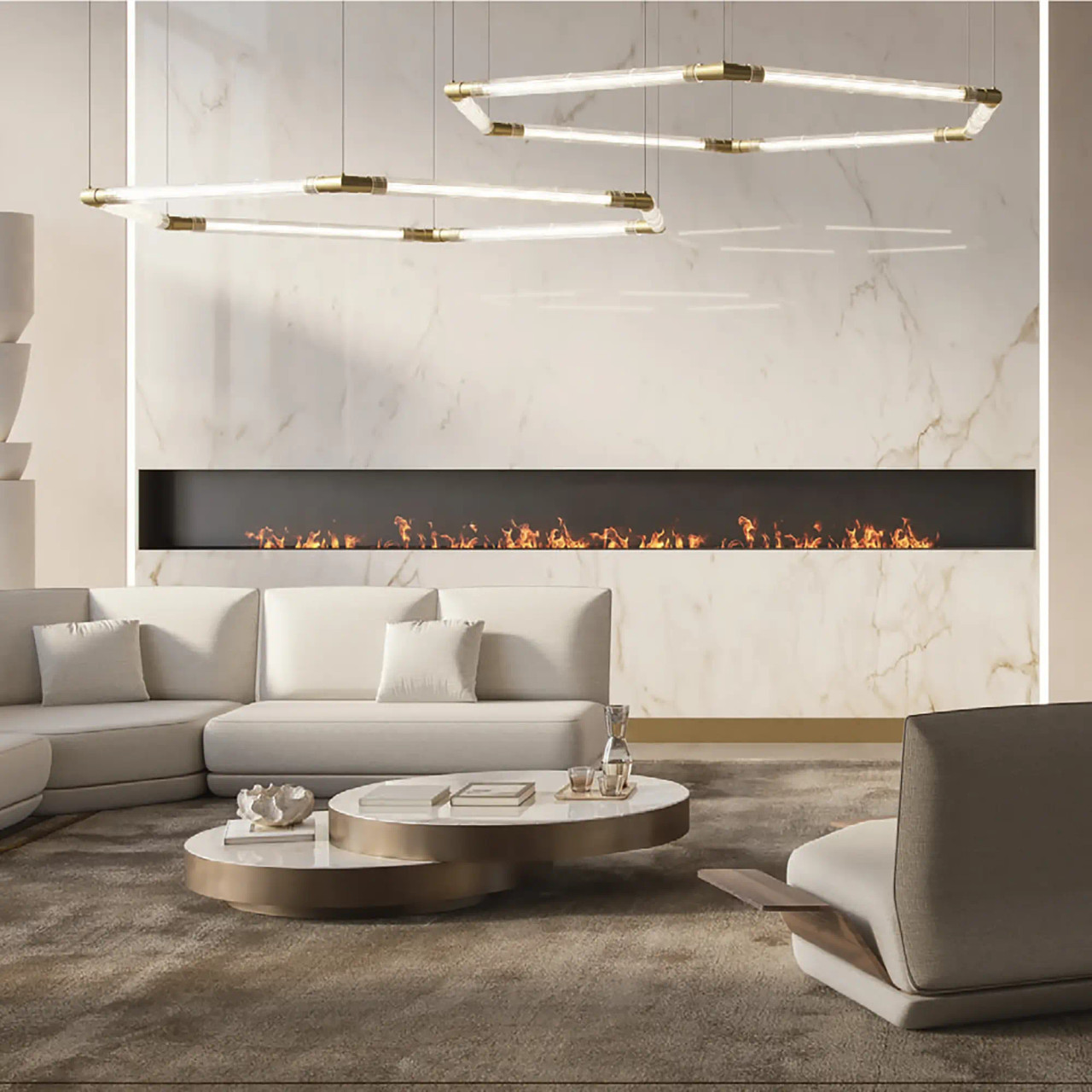 Bamboo Ceiling Fixture