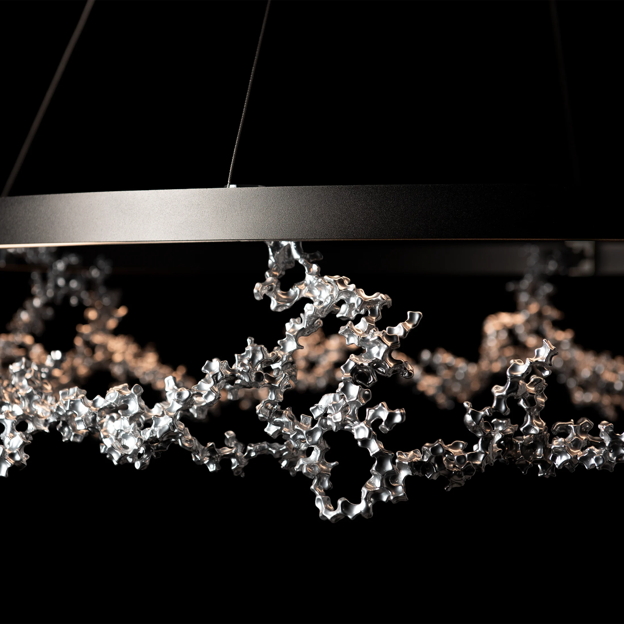 Coral LED Ring Pendant