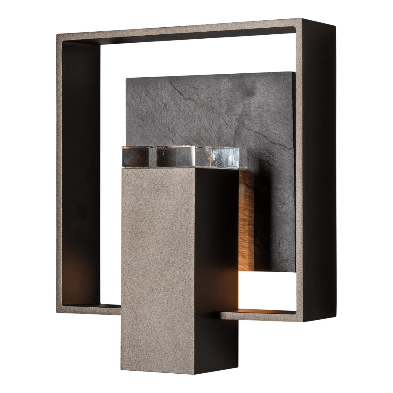 Shadow Box Slate Sconce - Medium