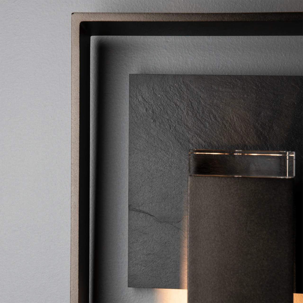 Shadow Box Slate Sconce - Medium