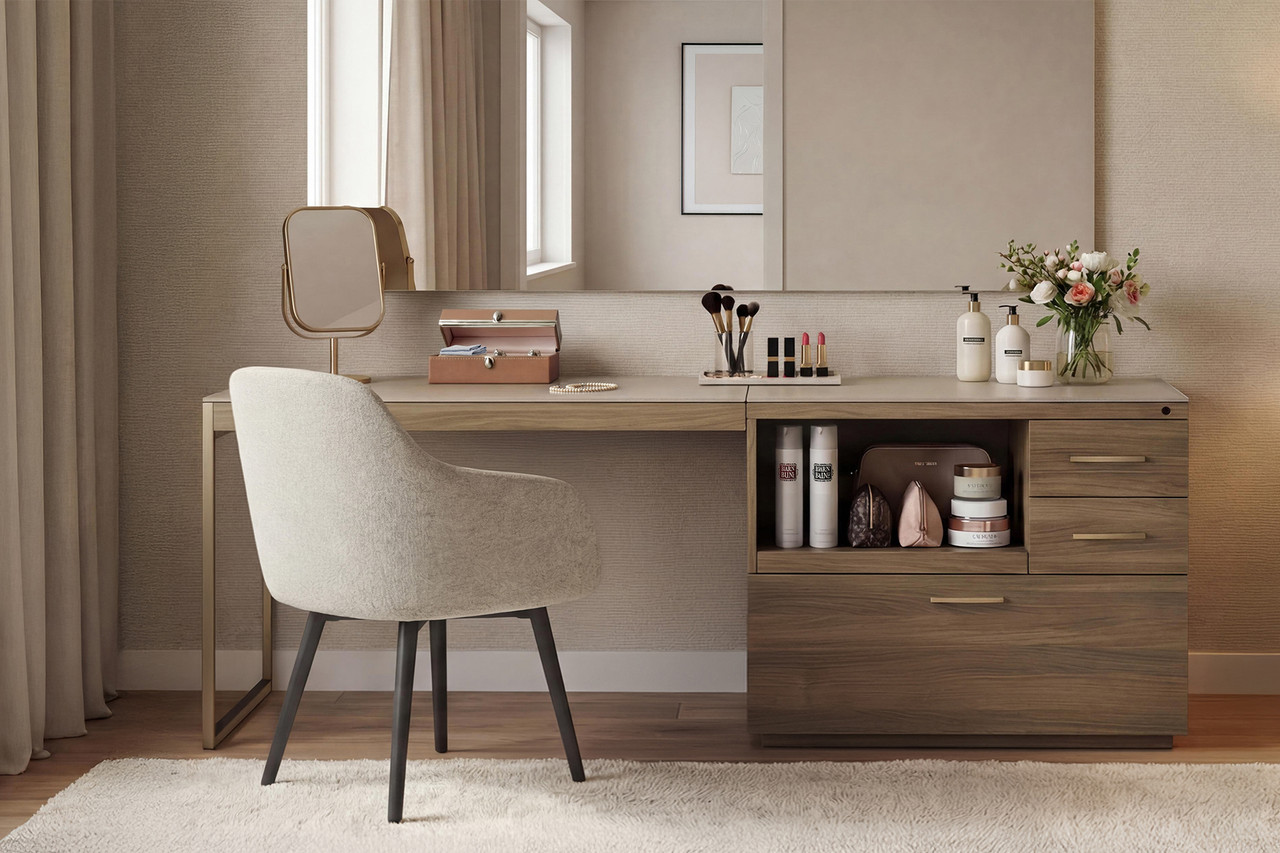 NEO WALNUT/BRONZE - Shown here in the Neo Walnut option