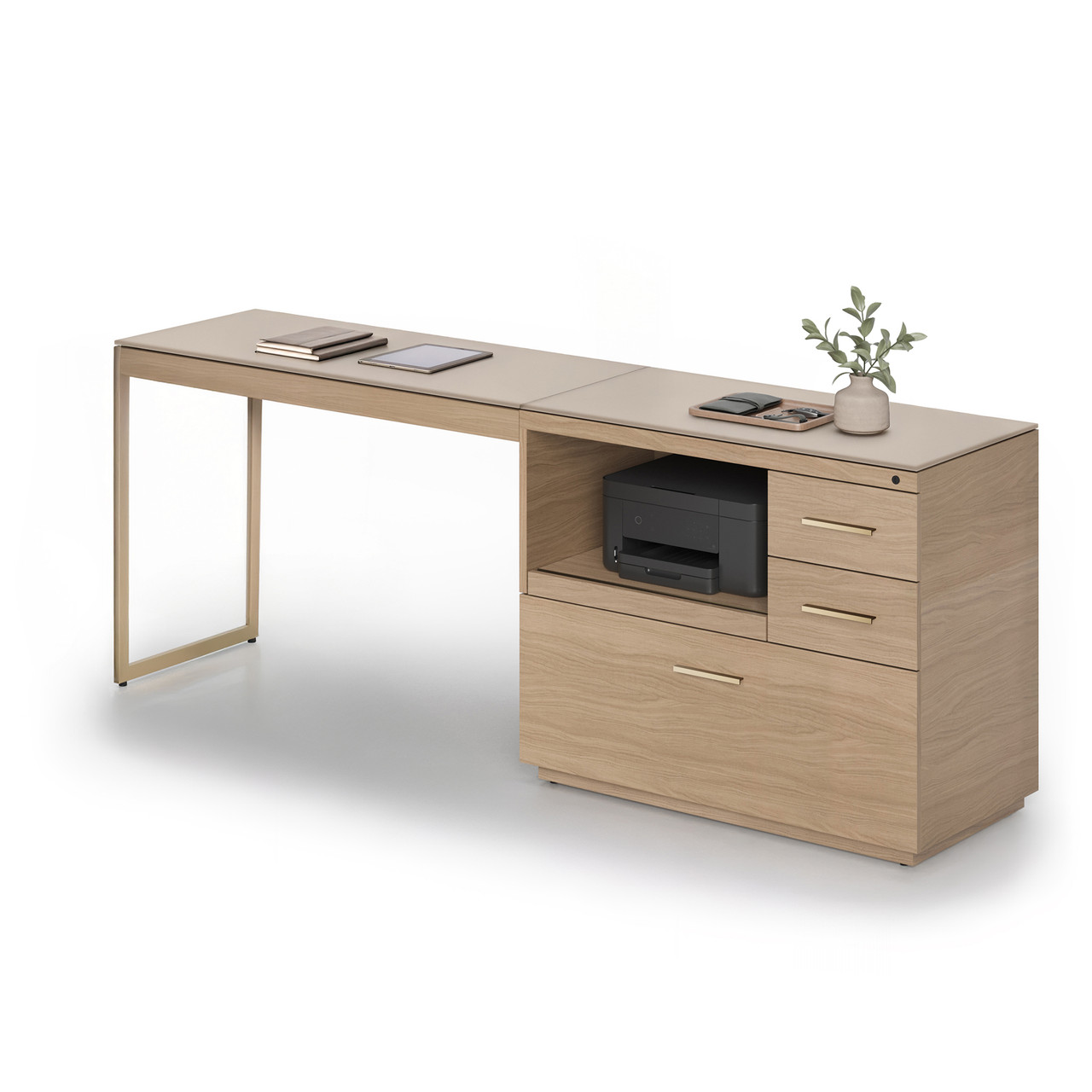 NEO OAK/BRONZE - Shown here in the Neo Oak option