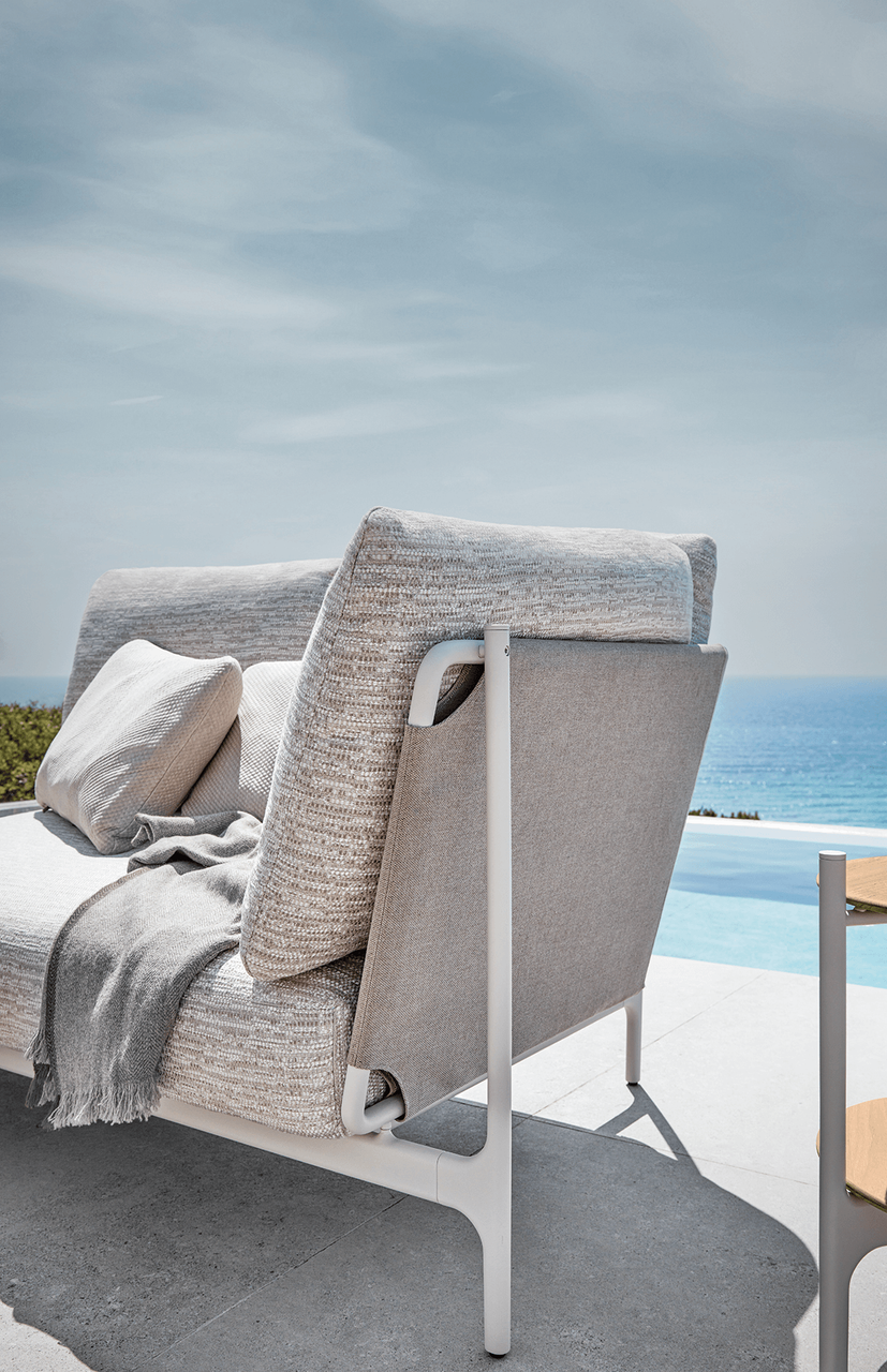 - Shown here in other options available by Special Order. Image courtesy of Gloster Furniture, Inc