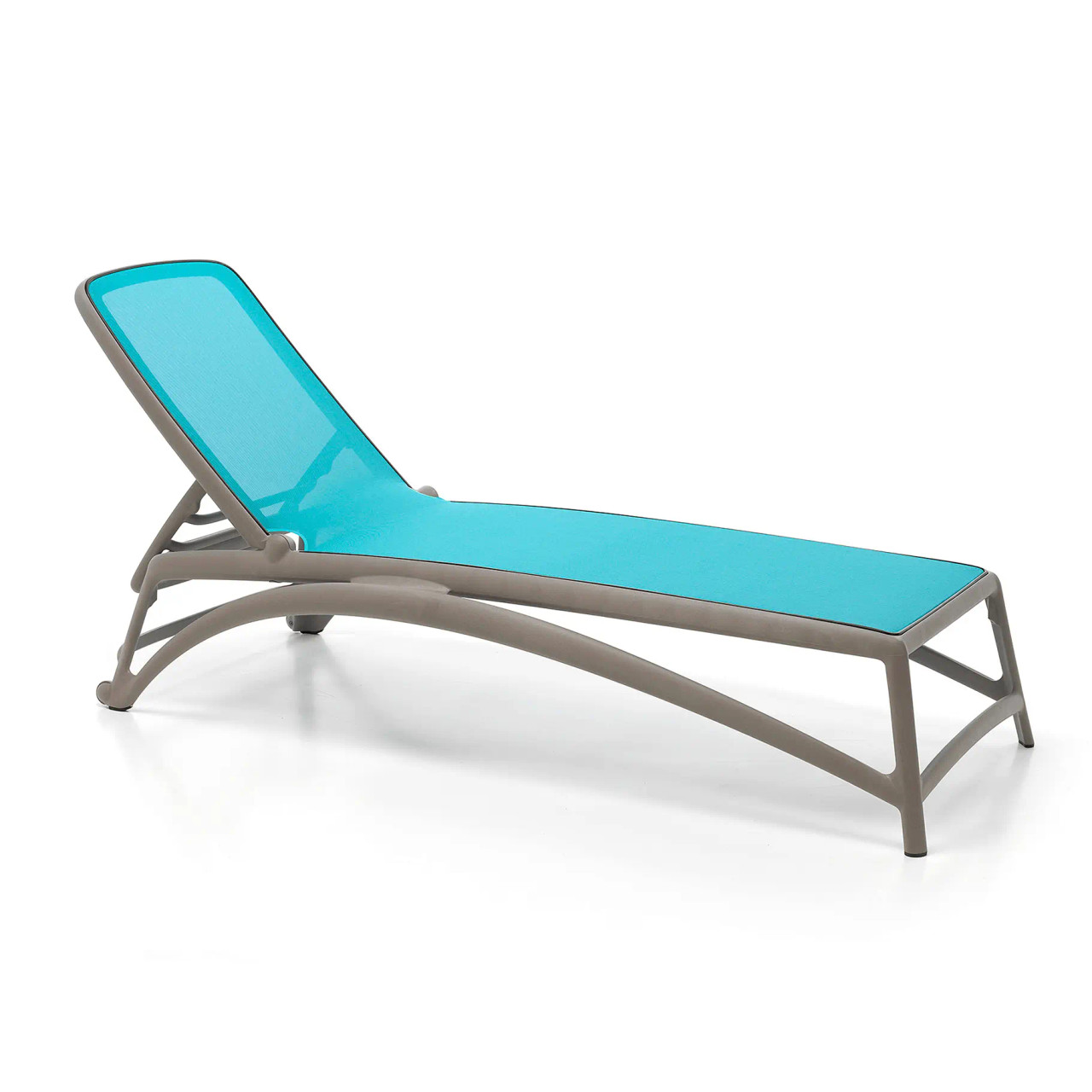 TAUPE/SKY - Shown here in the Taupe Finish / Sky Sling option