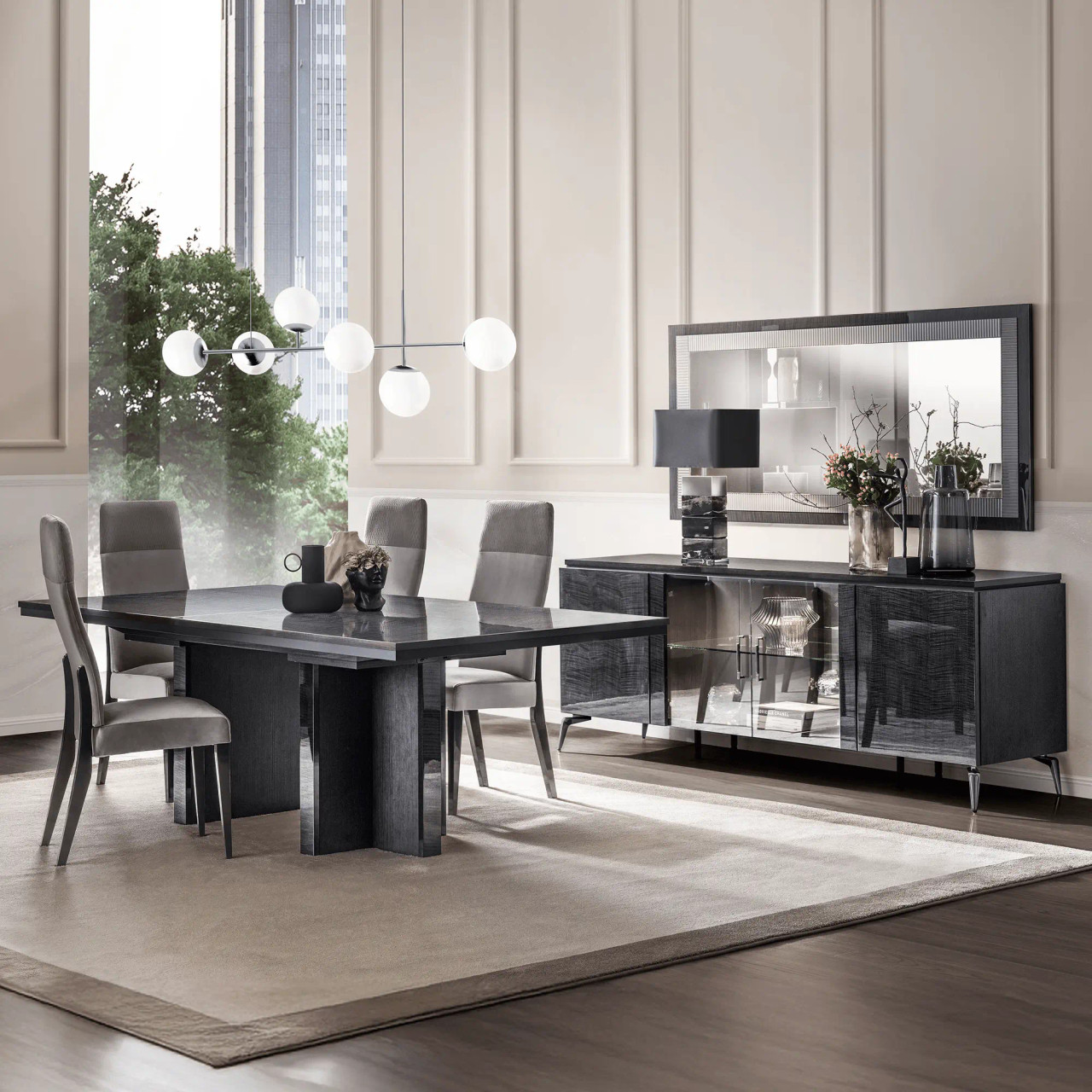 Moderna Sideboard w/ Glass