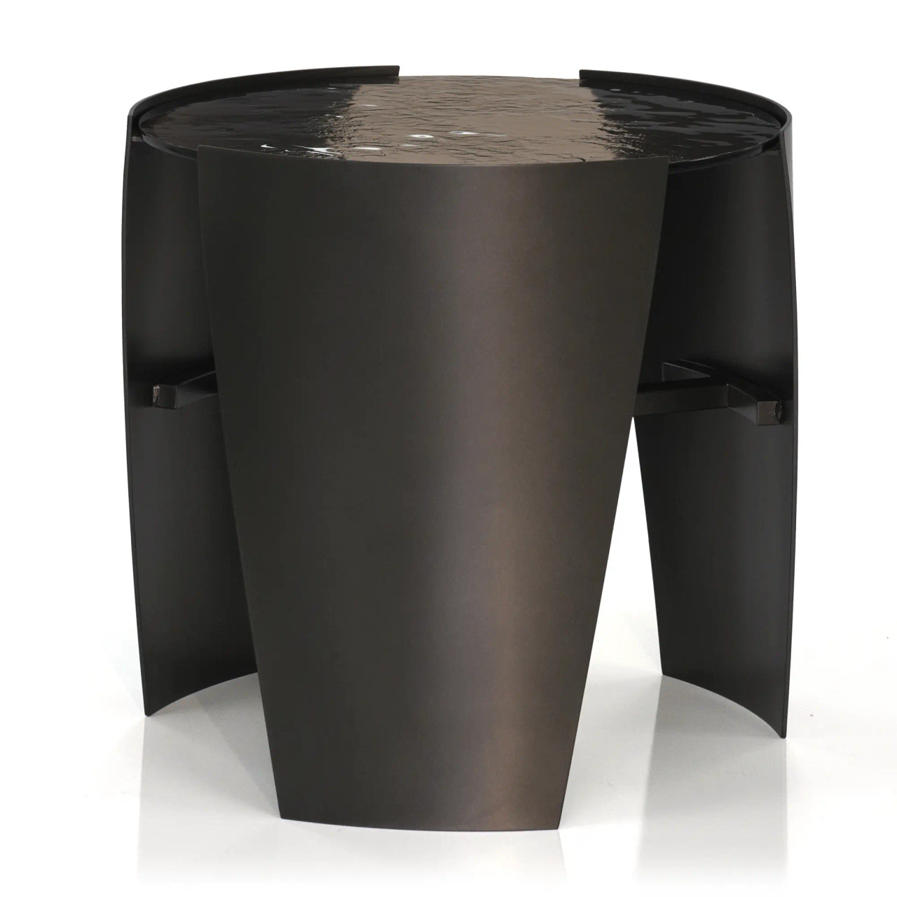 Sway Hammered Side Table