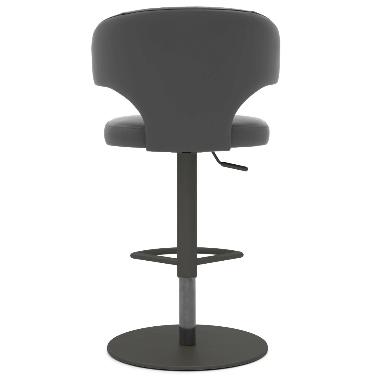Wing Bar Stool - Round/Charcoal