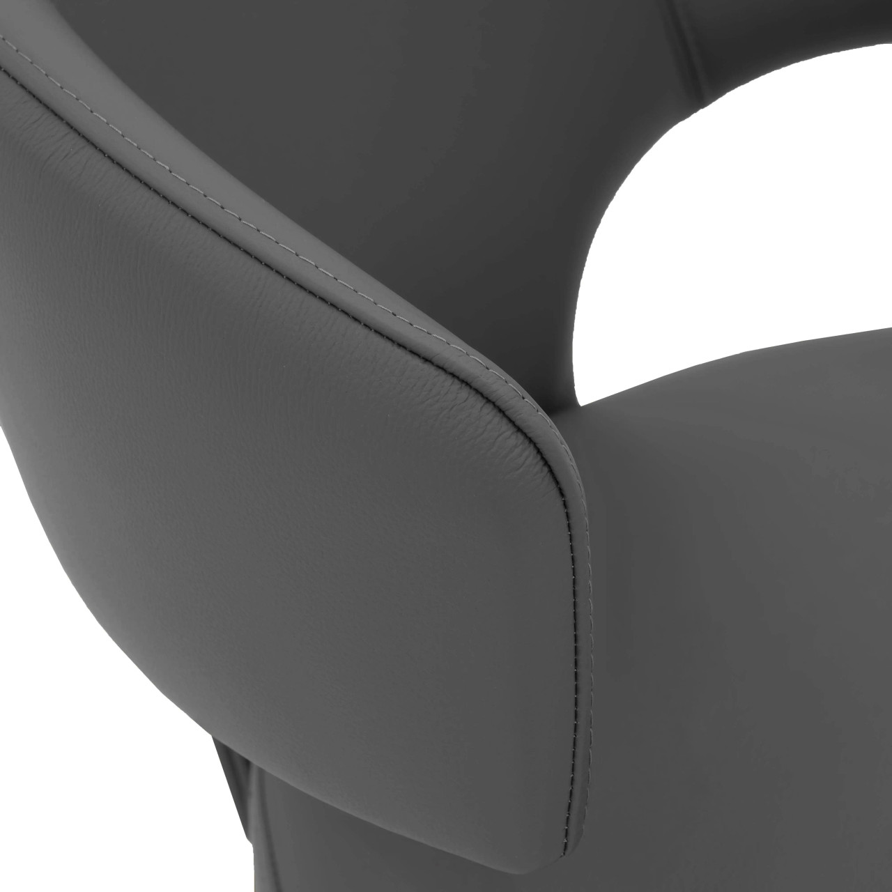Wing Bar Stool - Round/Charcoal