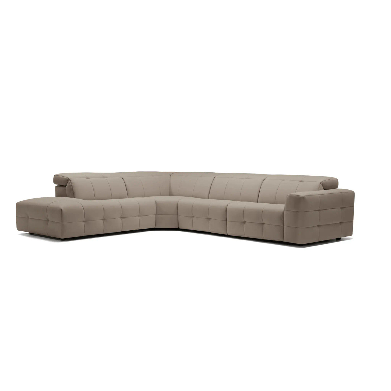 TAUPE || LEFT - Shown here of the Taupe with Left configuration