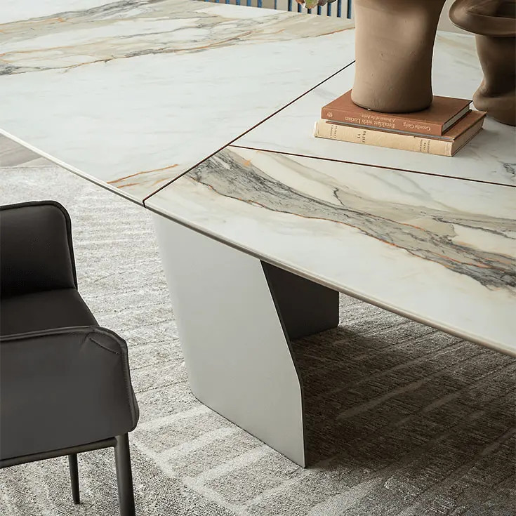 Senator Keramik Magnum Table - 157.5 In