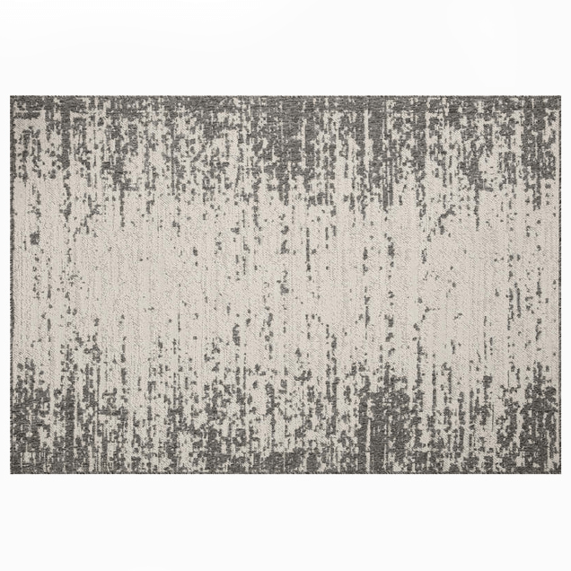 Rainer Outdoor Area Rug - Ivory/Grey (9'2" x 12'2")