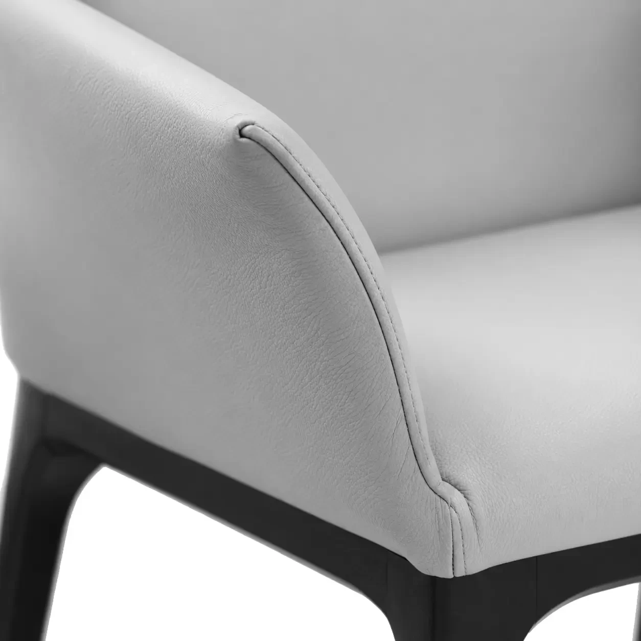 Arcadia Arm Chair - Black Leg