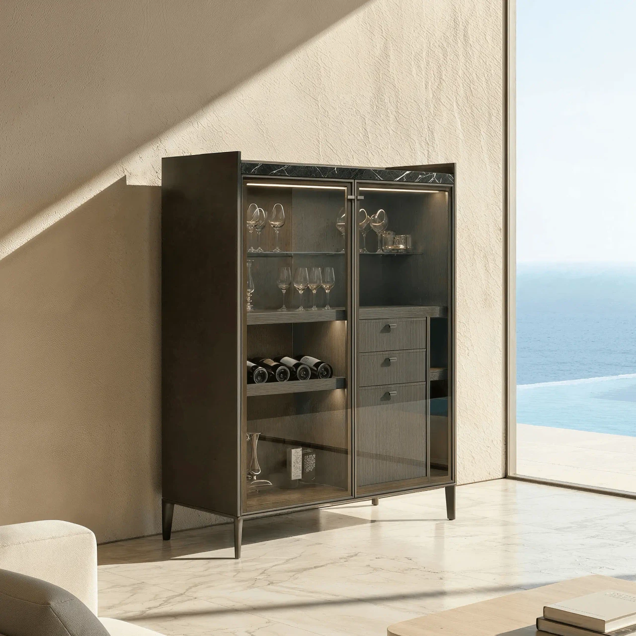 Segesta Bar Cabinet