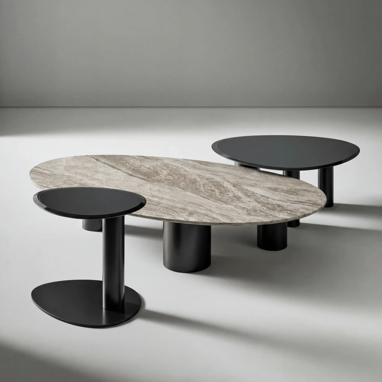 Sasso Cocktail Table - Ceramic