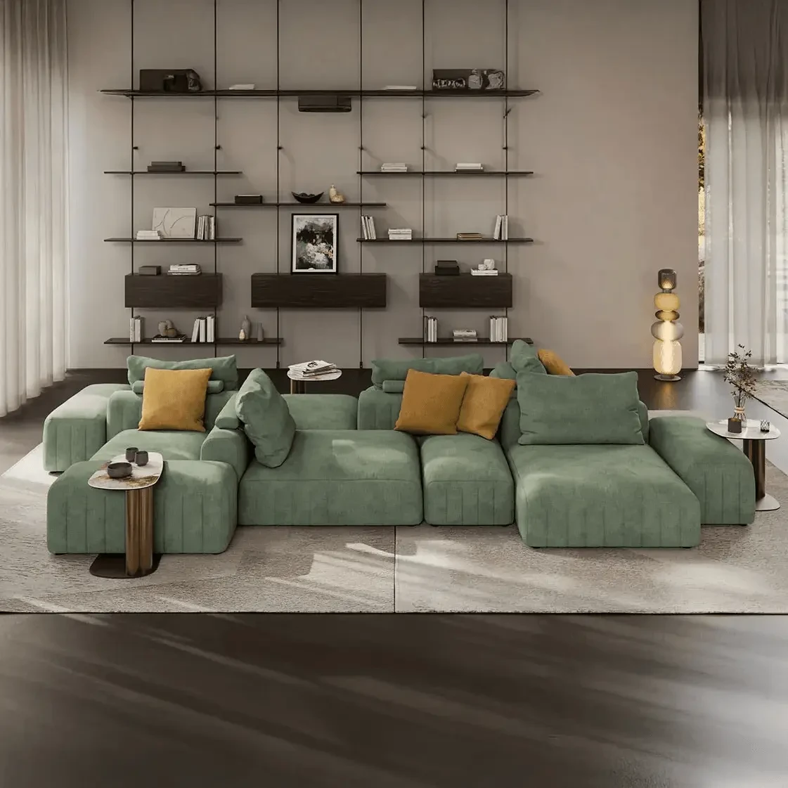 Gibson Sectional - 214.5 In