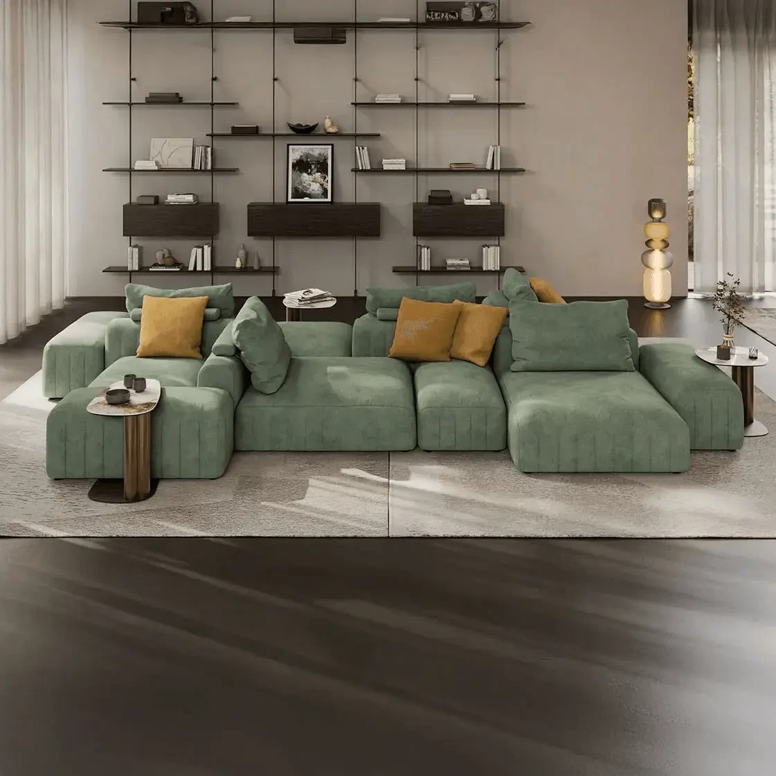Gibson Sectional - 214.5 In