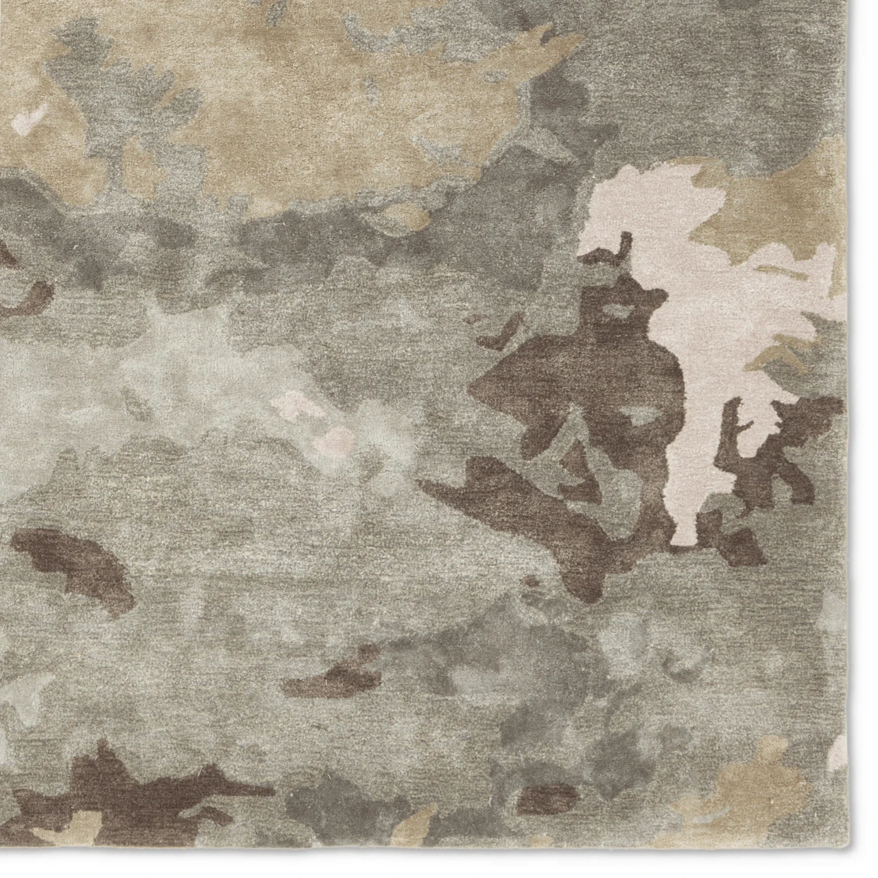 Transcend Area Rug - Green/Grey (10' x 14')