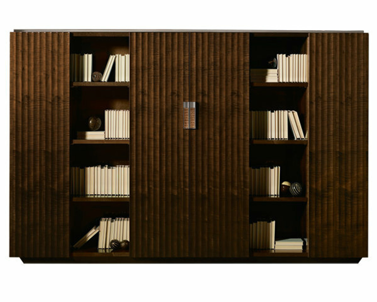 Red Carpet Wall Unit Shown Staged