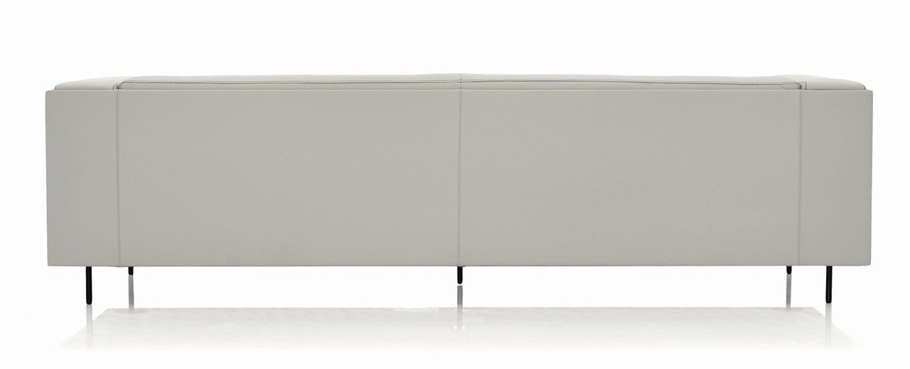 Mcqueen Sofa - Pearl Leather - Cantoni