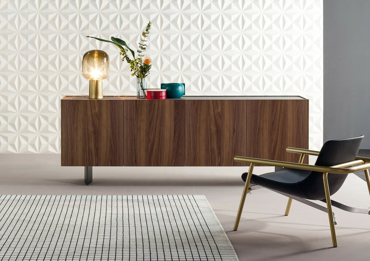 Closeup - Outline Sideboard Shown in a Staged Setting