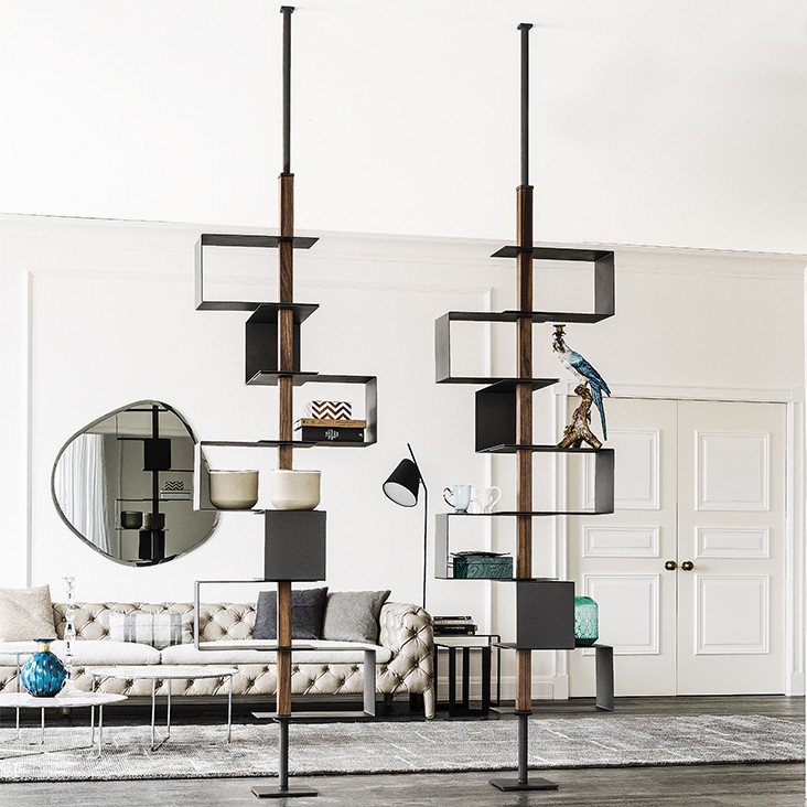 WALNUT CANALETTO - 2 bookcases shown. Each sold separately