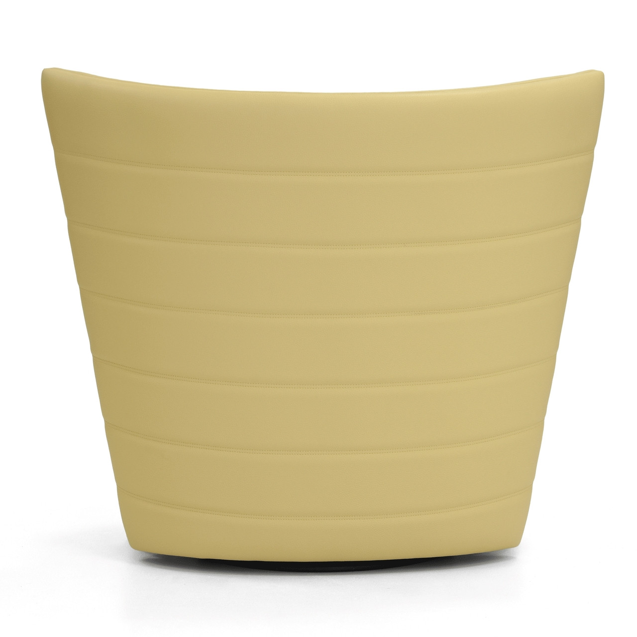 Black & More Oval Lounge Chair Back View