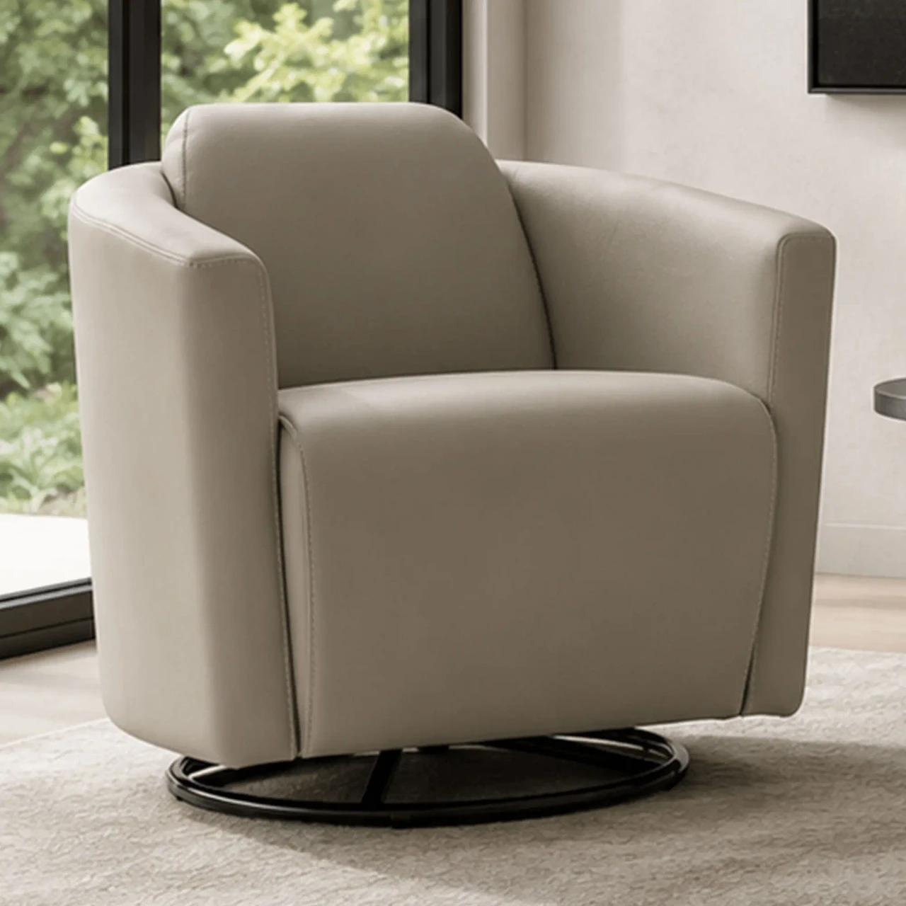 DOVE LEATHER - Shown here in the Dove Leather option