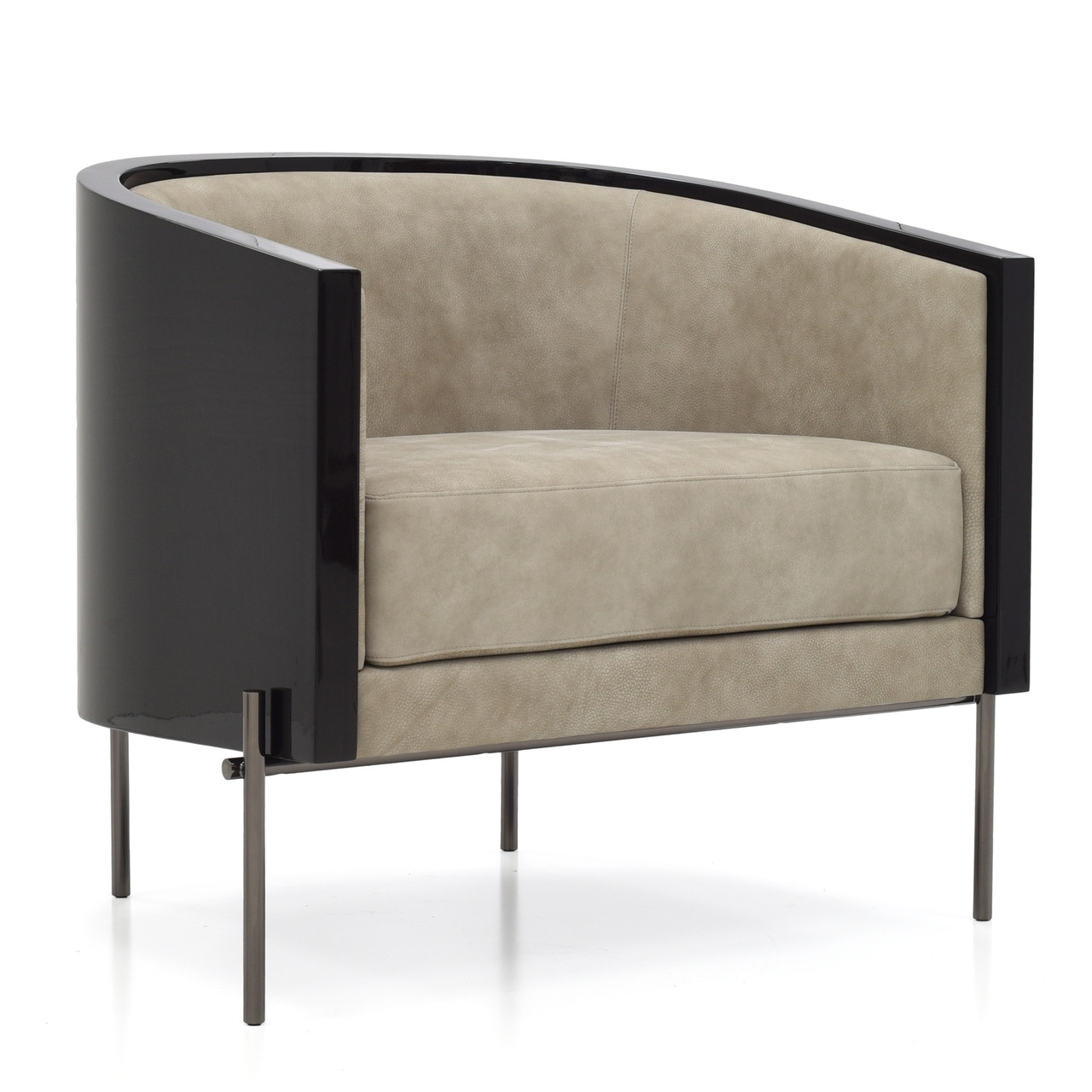 GREY NABUK - Shown here in the Grey Nabuk Leather option