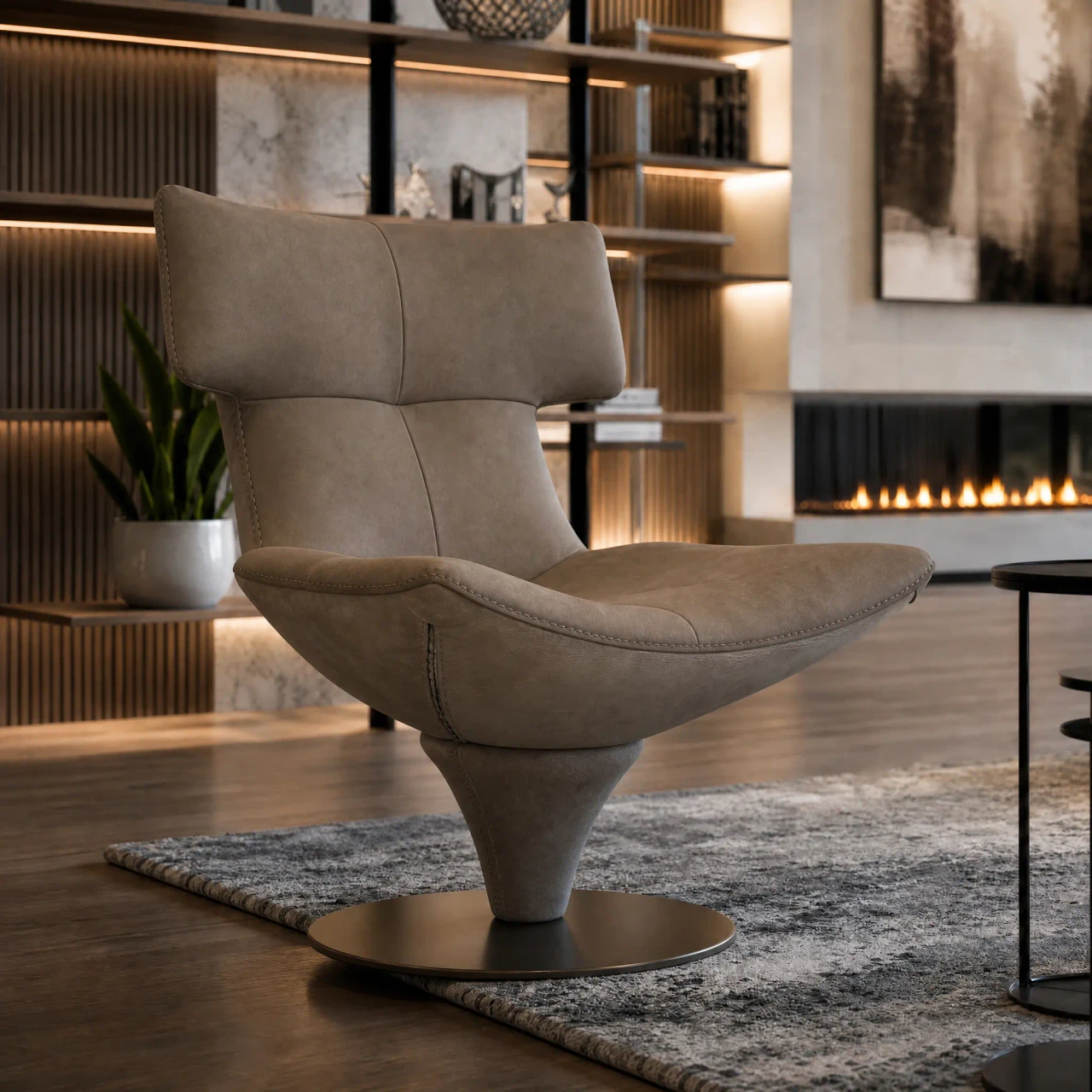 WARM BROWN - Shown here in the Warm Brown option