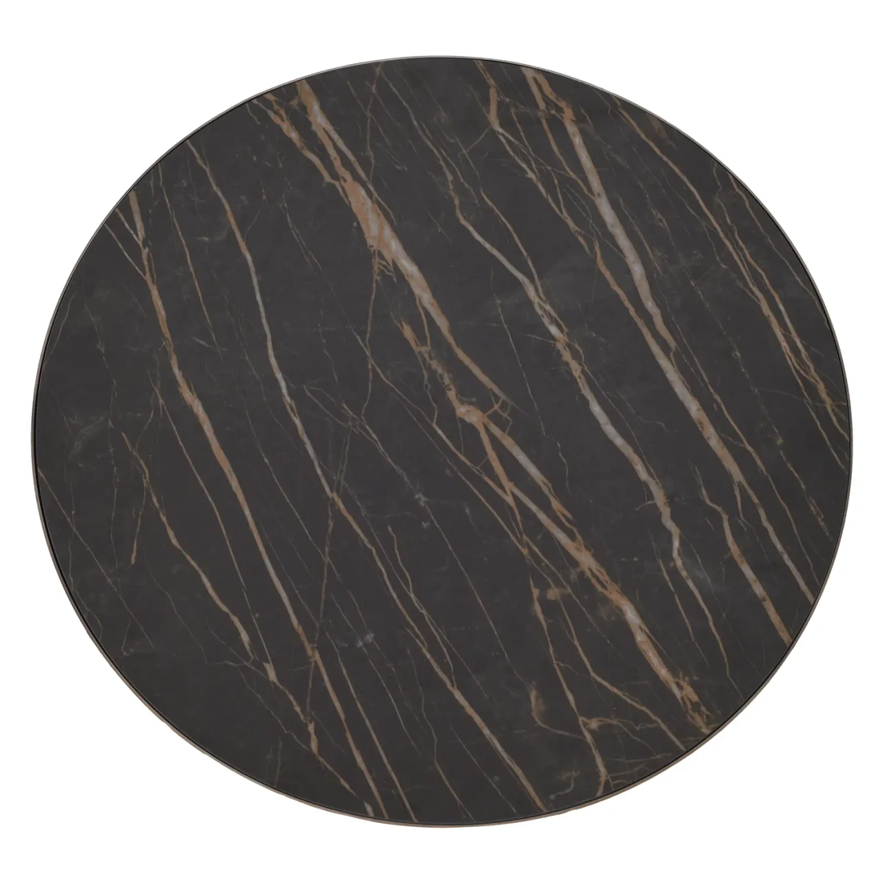31.25 IN - Saturno Keramik Bistro Table Top View