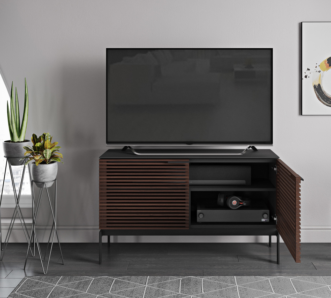 Corridor Sv 7128 Media Cabinet - Cantoni