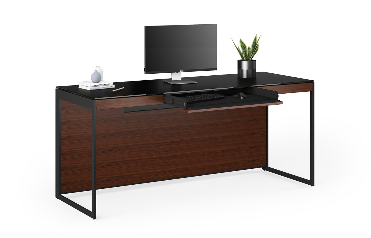 CHOCOLATE/BLACK - Sequel Desk Shown Staged