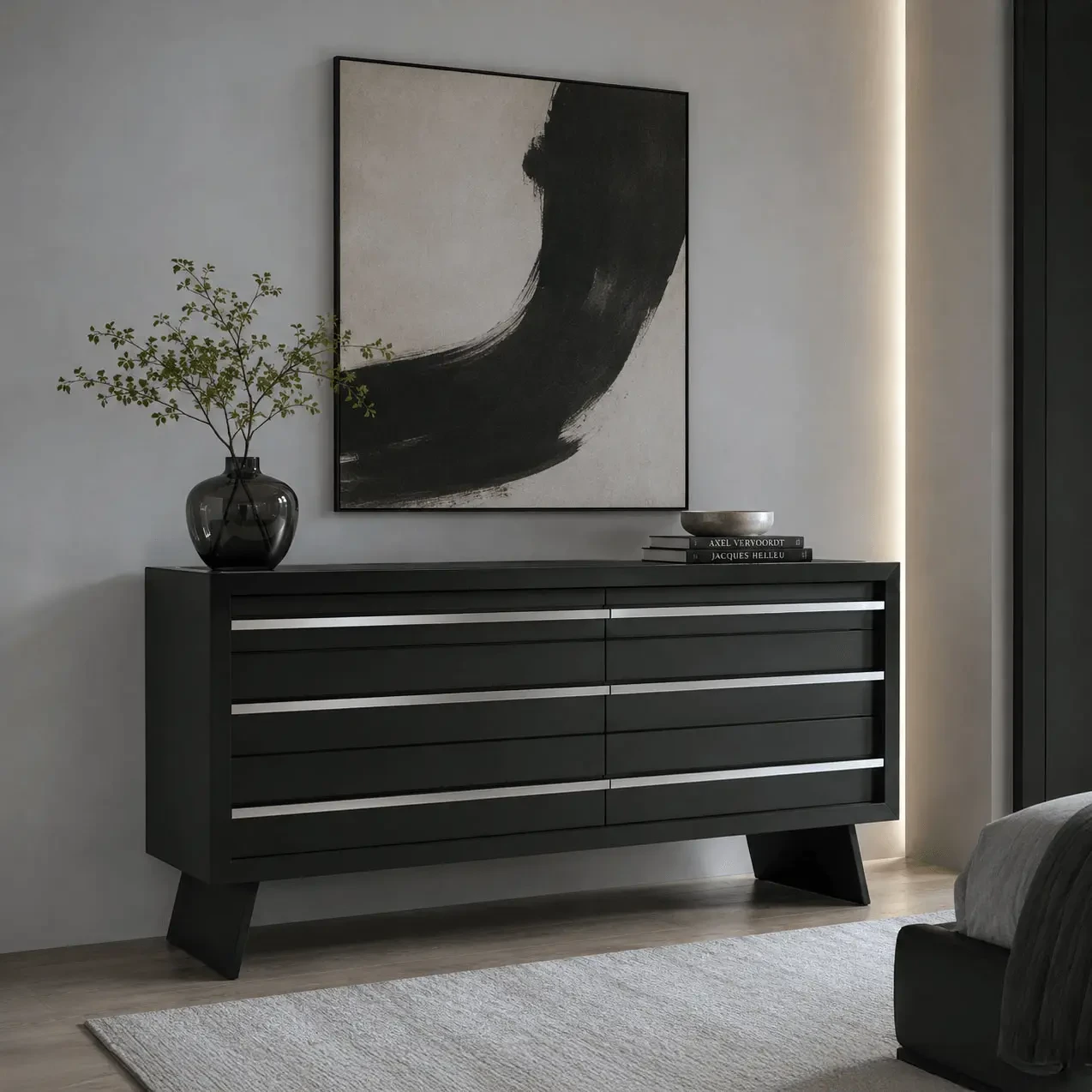 BLACK - Shown here in the Black color option
