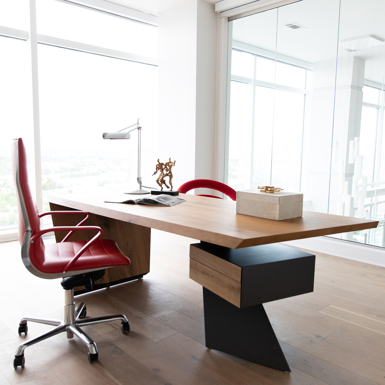 NASDAQ Modern Office Desk by Cattelan Italia - MIG Furniture