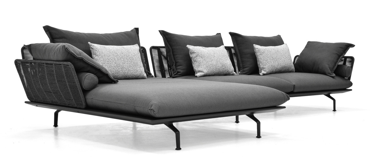 LEFT FACING - Throw pillows sold separately.