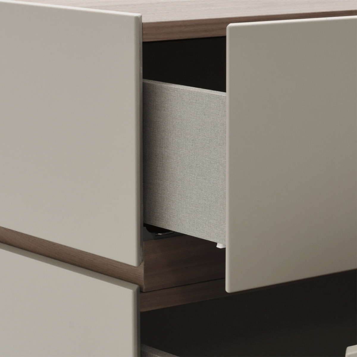 Cidori 3 Drawer Dresser Drawer Detail
