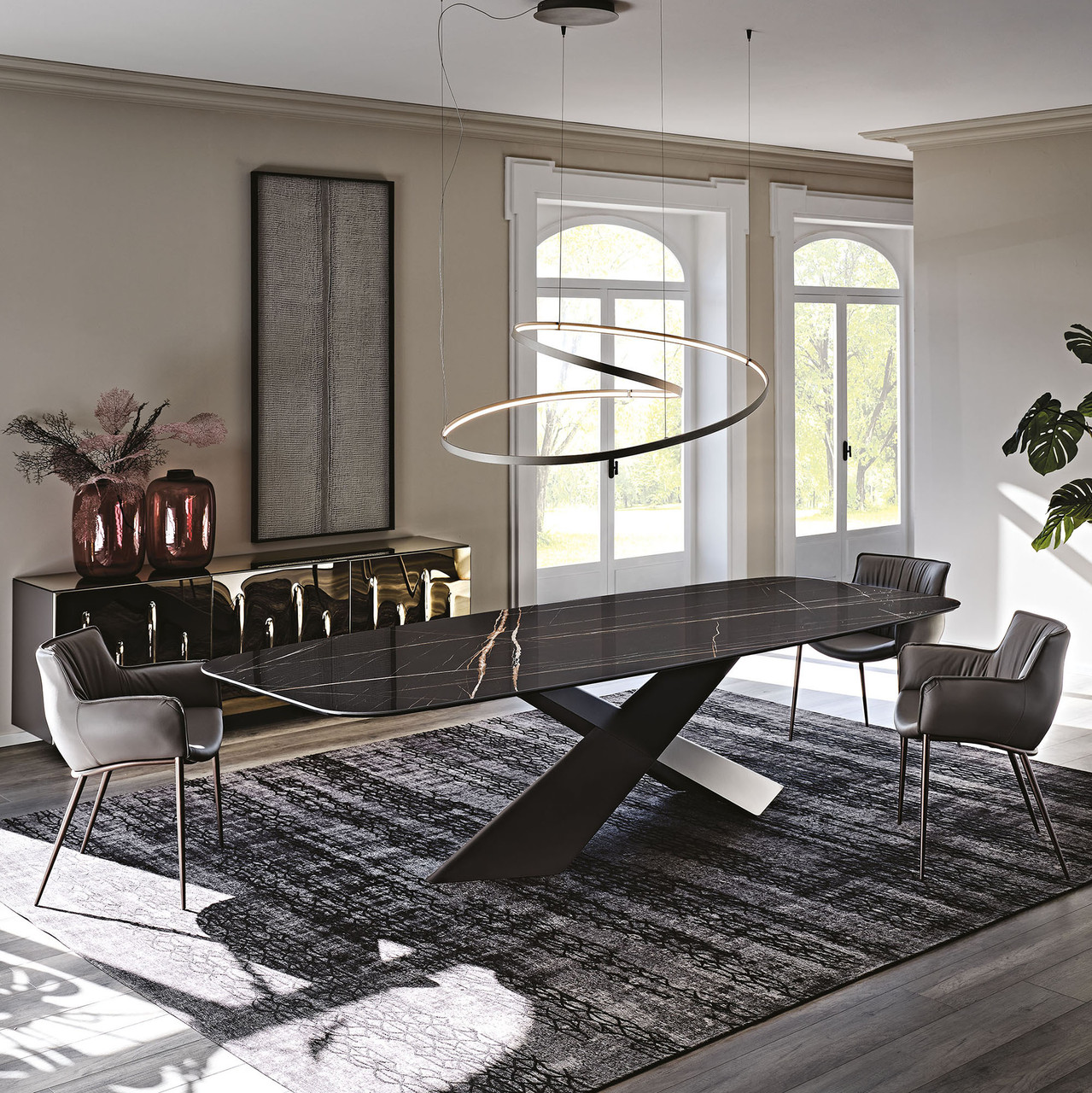 BRONZE MEBOSSED STEEL GLOSSY SAHARA NOIR